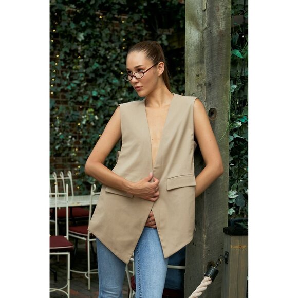 AMPIA COAT / TAN - Picture 1 of 2